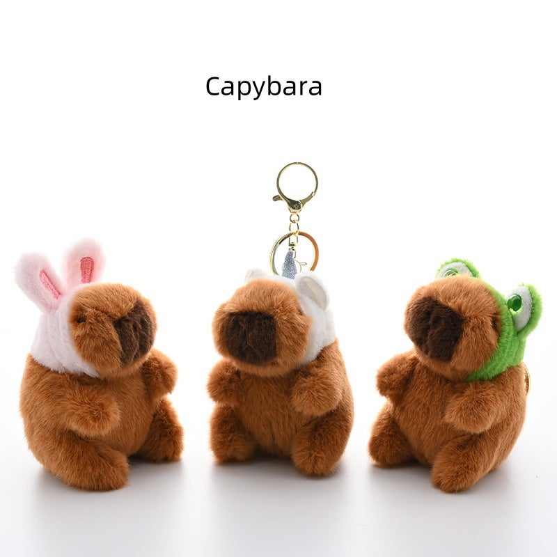 Capybara Plush Keychain / Hanging Charm - Image 2
