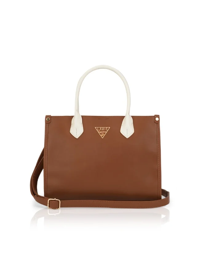 Signature Women's LS Lancaster 3C Satchel (D Tan)