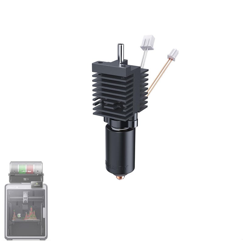 Lokkr Creality K2/K2 Pro Ceramic Heating Block Kit – High Thermal Conductivity, Quick-Swap Nozzle, 300℃ High Temp Resistance - Image 1