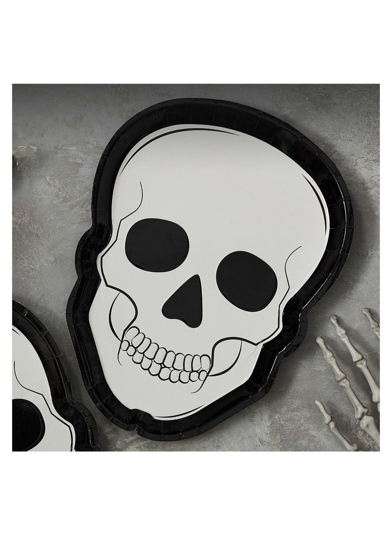 جينجر راي ليلة الرعب - طبق - جمجمة - محبط ومنقوش - Image 2