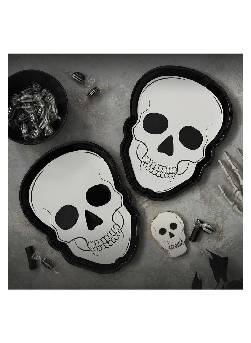 جينجر راي ليلة الرعب - طبق - جمجمة - محبط ومنقوش - Image 3