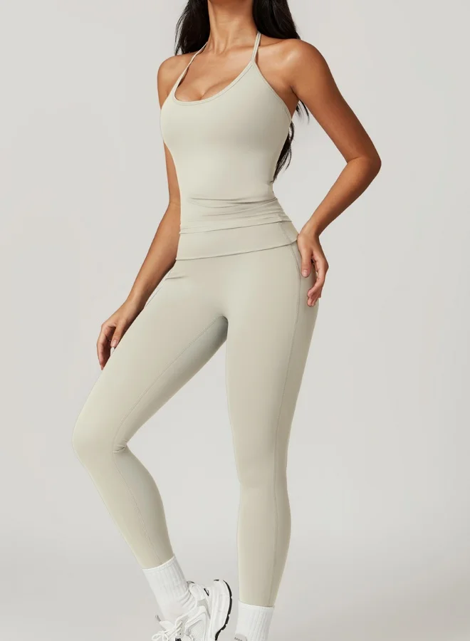 KAWN.YOGA Womens High Waist Contour Workout sport Leggings Yoga Pants Tummy Control Running Pants