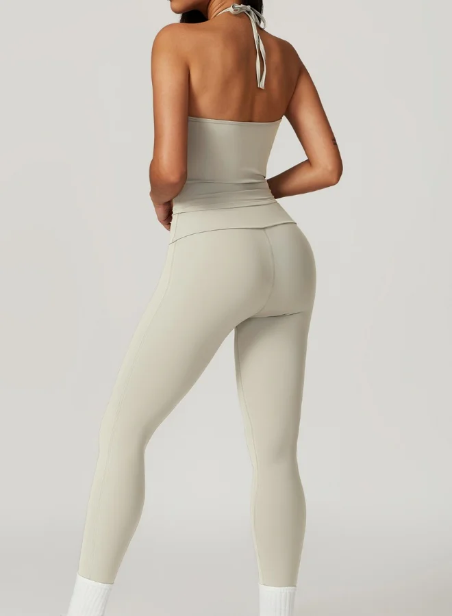 KAWN.YOGA Womens High Waist Contour Workout sport Leggings Yoga Pants Tummy Control Running Pants