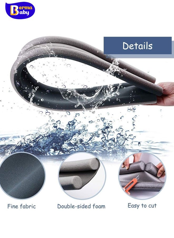 Berma Baby - 1PC Under Door Draft Stopper Door Bottom Seal Strip Weather Strip Thicker Anti-Cold Gap Blocker Sealing Weather Strip   Washable & Cuttable Saving Door Weather Stripping Reduce Noise Window Breeze Blocker Door Sweeps - Image 1
