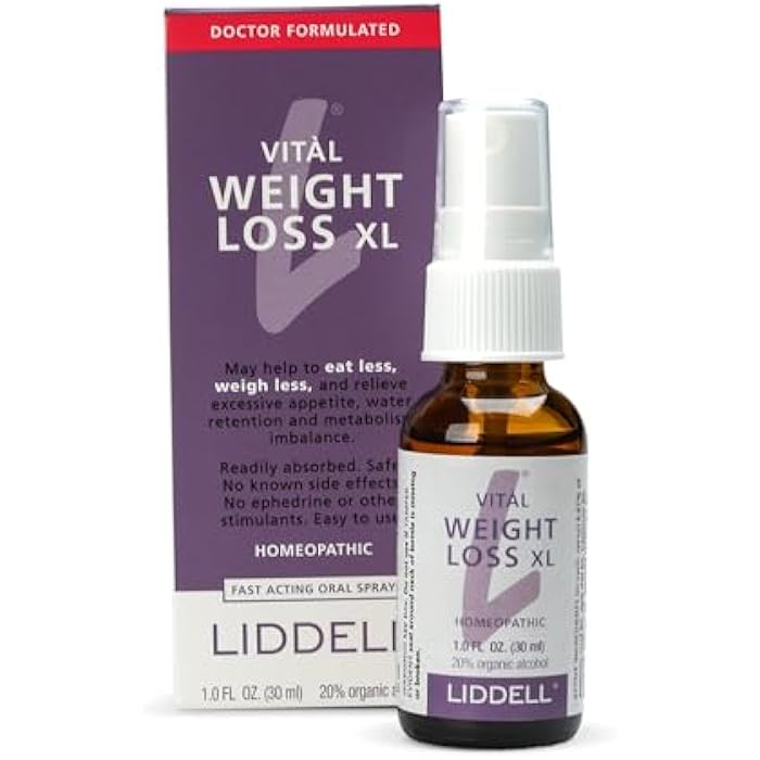 Liddell VITL Weight Loss XL Liddell Homeopathic 1 oz Liquid - Image 1