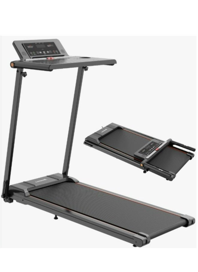 Lijiujia - treadmill 1 HP, maximum weight 90 kg, speed 1-12 km, running surface 42*110 cm with table, model 622 - Image 1