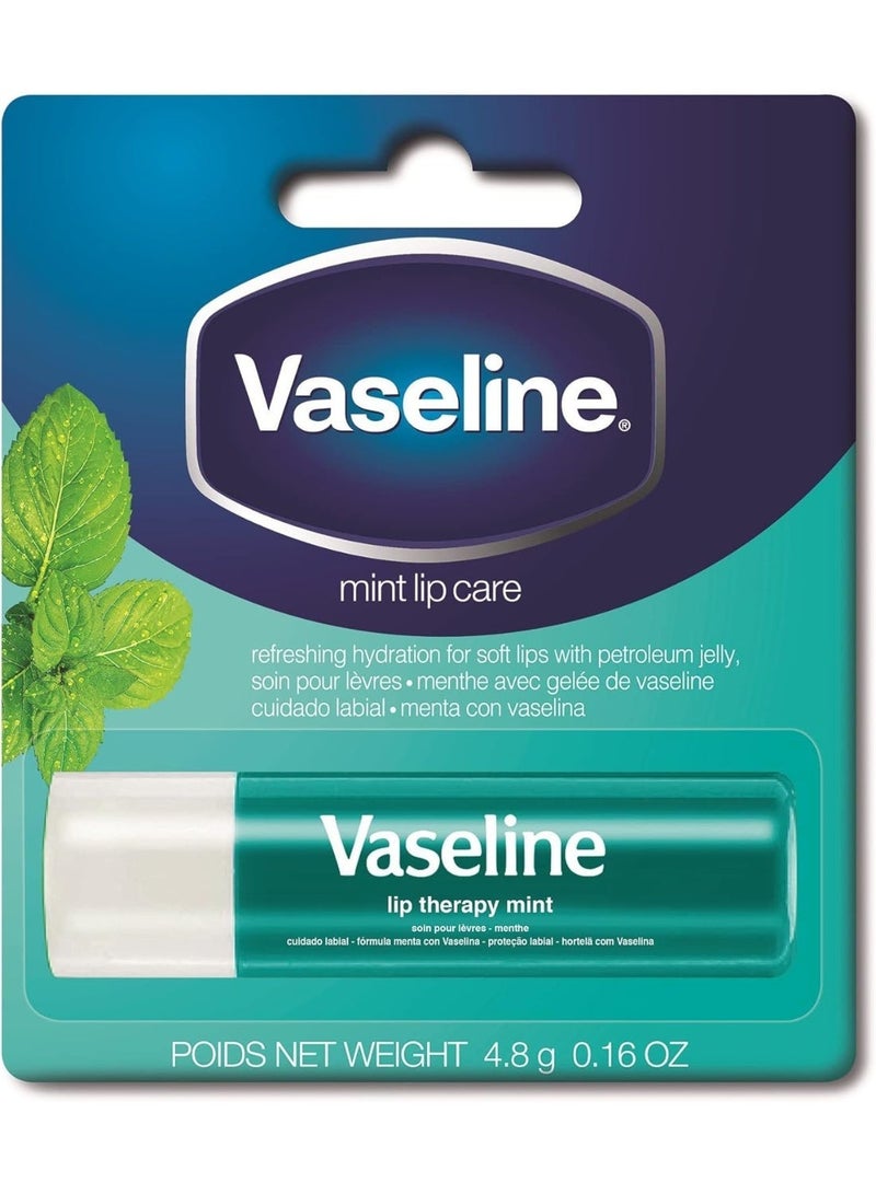 Vaseline Two Pieces of Lip Care with Mint - 4.8 gm - Image 2