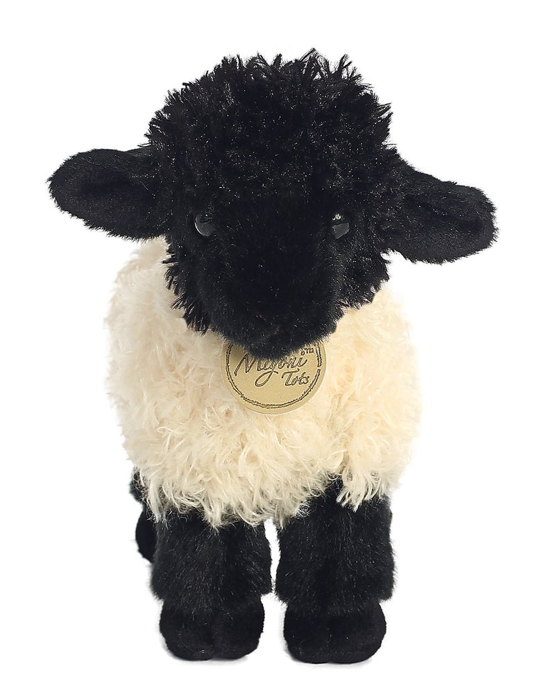 Aurora® Adorable Miyoni® Tots Suffolk Lamb Stuffed Animal - Lifelike Detail - Cherished Companionship - White 8.5 Inches - Image 2