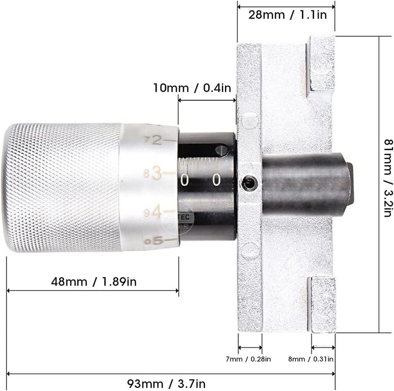 Keaa Auto Belt Tension Gauge, Auto Belt Tensioner Belt Tightness Gauge, Timing Belt Tension Gauge Tester Detection Measurement Professional Auto Car Repair Tool - Image 2
