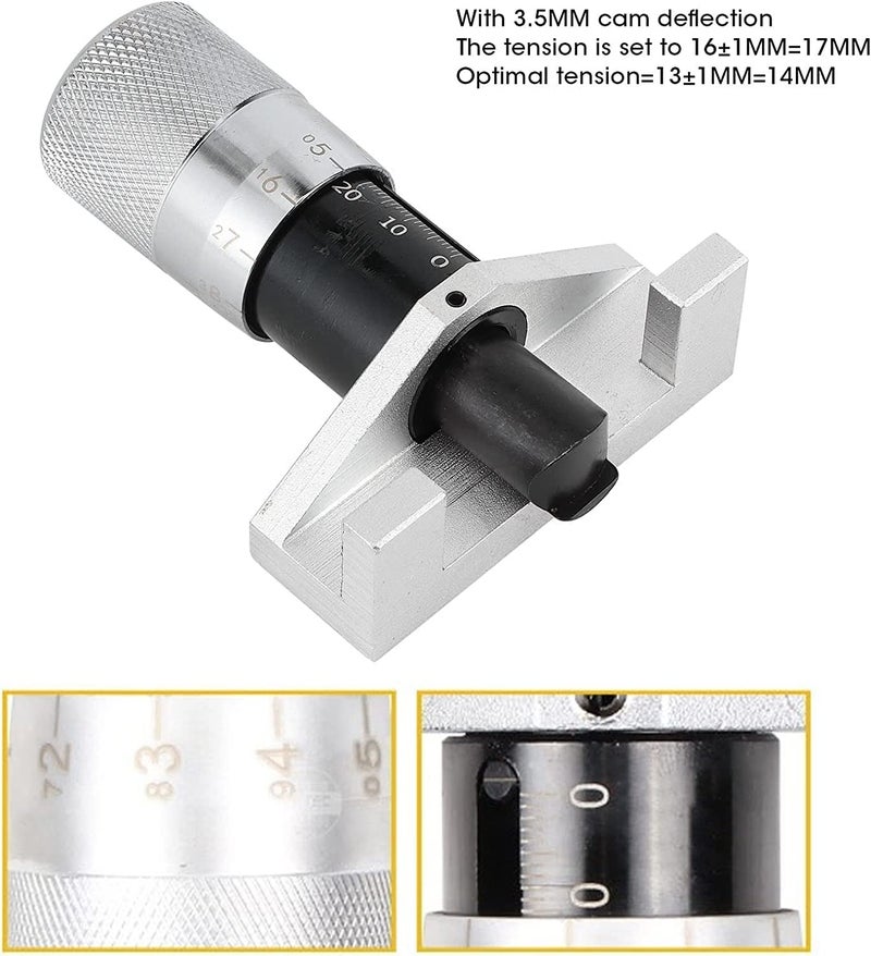 Keaa Auto Belt Tension Gauge, Auto Belt Tensioner Belt Tightness Gauge, Timing Belt Tension Gauge Tester Detection Measurement Professional Auto Car Repair Tool - Image 5