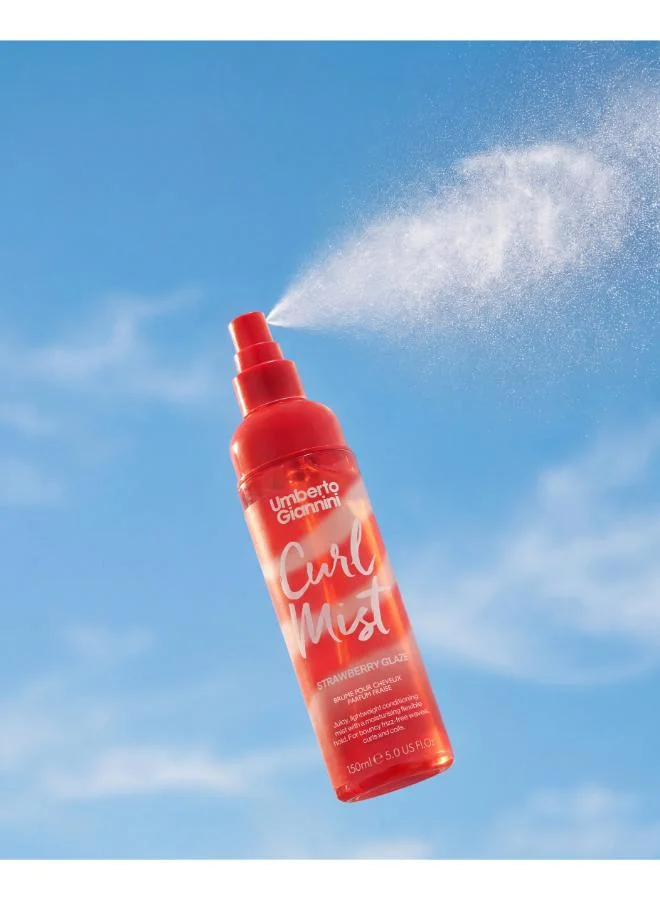 Umberto Giannini  Curl Mist Strawberry Glaze 150ml for Women | Best Price UAE