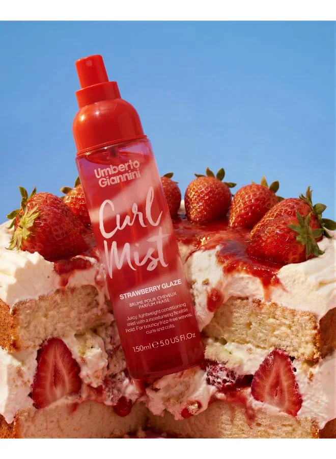 Umberto Giannini  Curl Mist Strawberry Glaze 150ml for Women | Best Price UAE