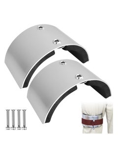 Y&D Drywall Stilt Replacement Parts, 2 PCS Aluminum Alloy Curved Plates for Fixed Legs, Leg Band Kit Home Improvements, Drywall, Painting, Insulation, Accessories  - Image 1