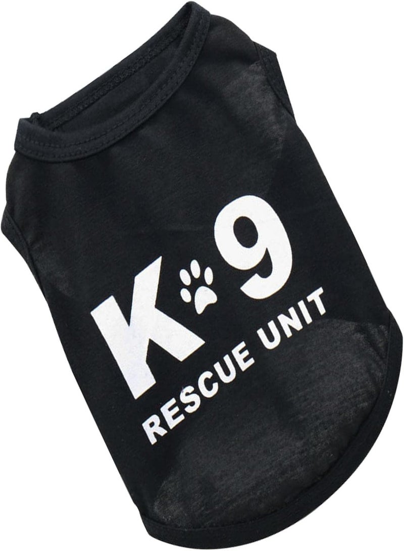 GGOOT Puppy Vest Shirts Sleeveless,Pet Vest T-Shirt Sleeveless Costumes | Doggy Soft and Breathable Apparel Outfits for Small Medium Dogs and Cats, Cute Printed Dog T-shirts Outfits Summer Clothes - Image 1