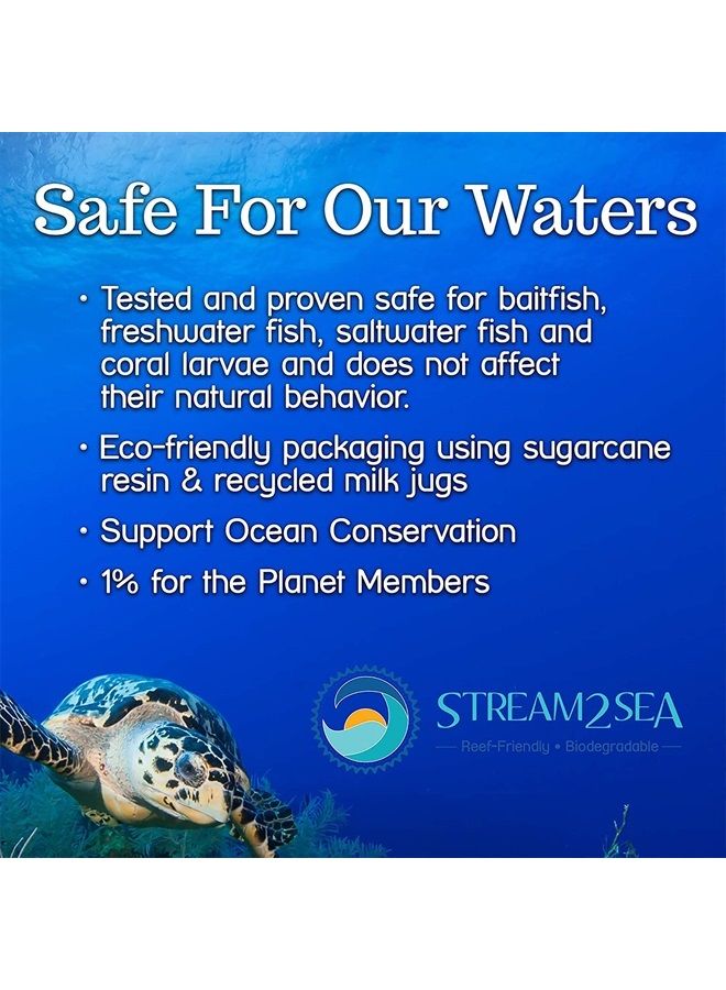 STREAM 2 SEA SPF 30 Mineral Sunscreen Biodegradable and Reef Safe, 1 Fl oz Travel Size Pack of 3, Paraben Free Non Greasy and Moisturizing Mineral Sunscreen For Face and Body Against UVA and UVB - Image 3