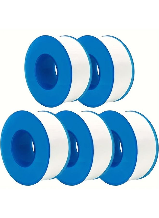 5pcs Blue Heavy Duty Plastic Pipe Sealant Tape Leak Proof Adhesive For Plumbing - Image 2