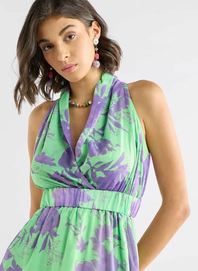 Splash FAV Floral Print Dress