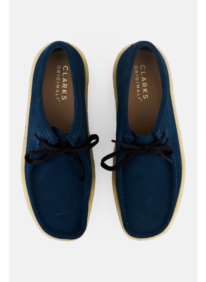 clarks Men Standard Lace Up Casual Shoes, Teal Blue  - Image 2