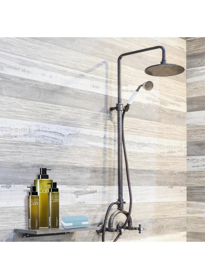 هومستر 1 صندوق صابون مزود بغطاء صابون سفر مقاوم للتسرب مع صينية تصريف، حامل صابون محمول للمنازل والسفر، صبغ صابون في الحمام الإبداعي، مادة متينة من مادة PP للصالة الرياضية، التخييم، التنزهات (أزرق 12*7.6*5 سم) - Image 5