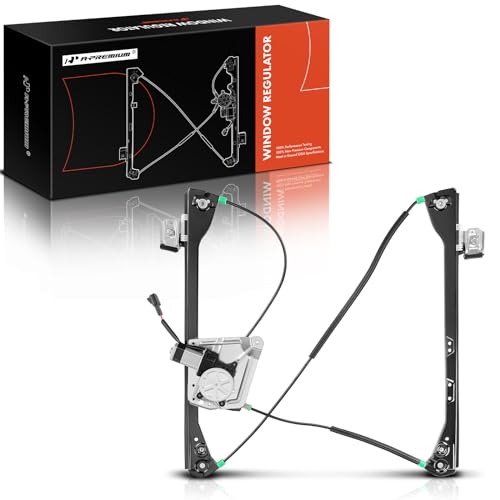 A-Premium Power Window Regulator with Motor Compatible with Buick Rendezvous Pontiac Aztek 2001-2007 Front Left Driver Side - Image 1