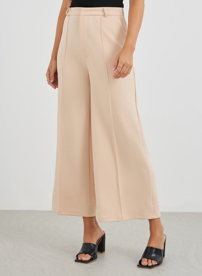 Styli Mid Rise Wide Leg Trousers - Image 2