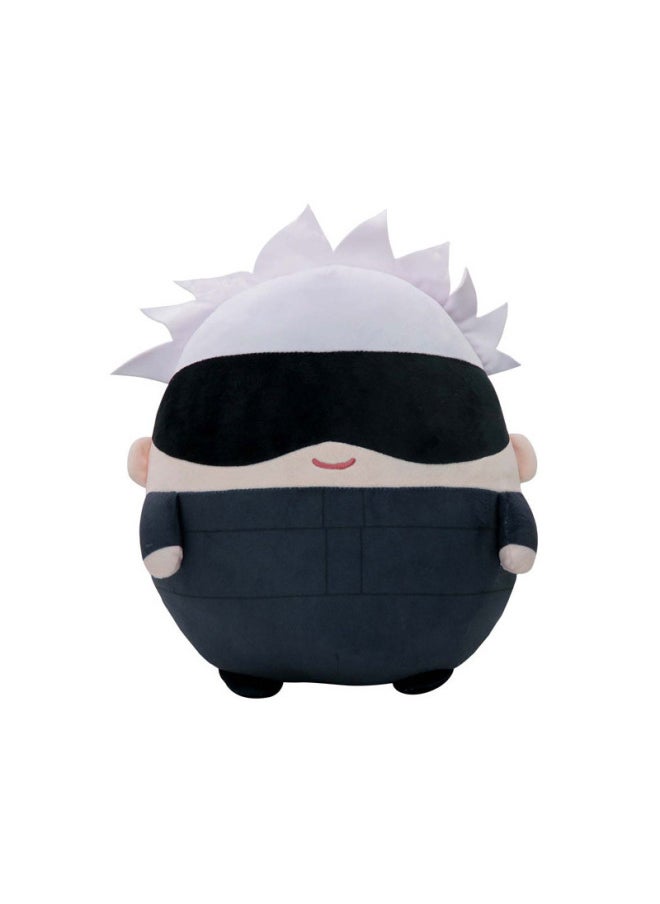 Generic - Spell Back To War Plush Doll Polygonum Stick You Ren Fu Hei Hui Five Enlightenment Dogs Roll Spine Seven Sea Jianren Doll-Specification:Eye Patch Gojo Satoru-Colour:22cm - Image 1