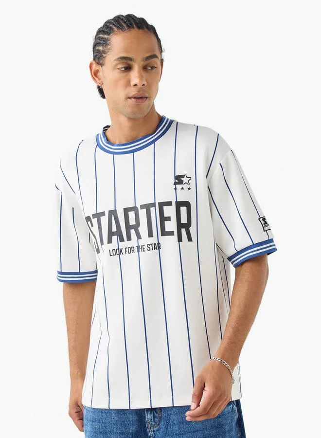 STARTER Starter Striped T-shirt