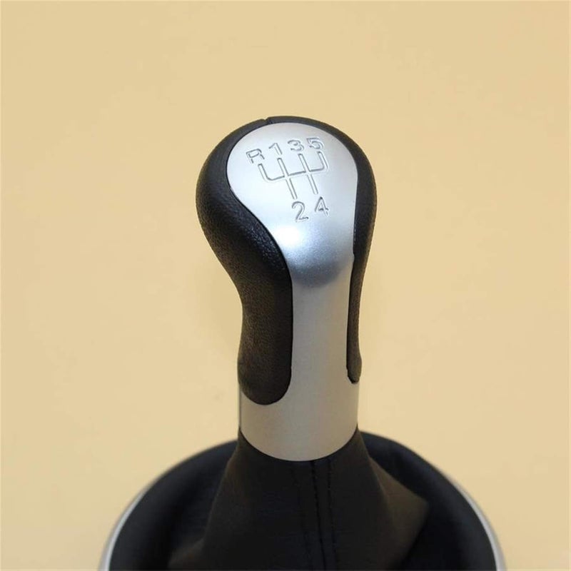 QASULER 5 Speed Gear Shift Knob for Skoda Fabia Roomster - Image 3