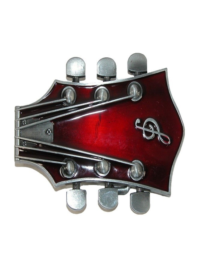 CTM Guitar Head Belt Buckle, Blue - Image 2