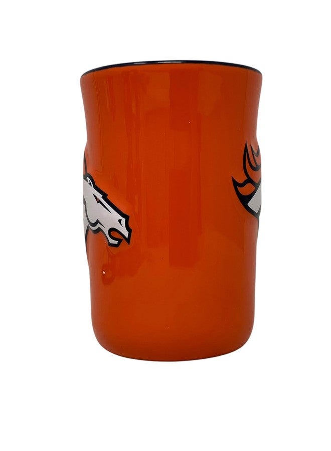 Logo Brands NFL Denver Broncos Cafe Mug, 15-Ounce, Team Colors - Image 2
