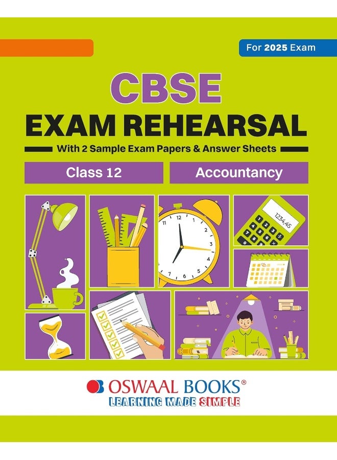 Oswaal CBSE Exam Rehearsal for Accountancy Class XII (For 2025 Exam)  - Image 2