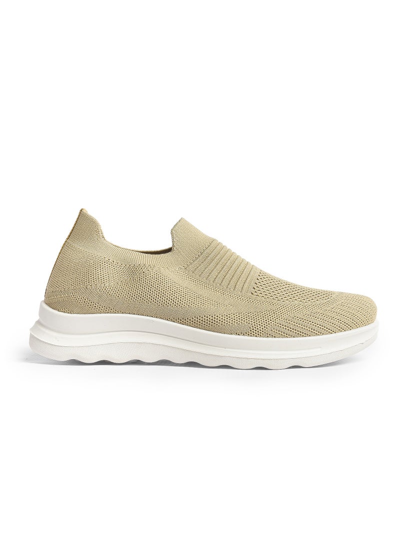 Desert - Sportive Canvas Sock Sneakers For Active Lifestyles - Image 1