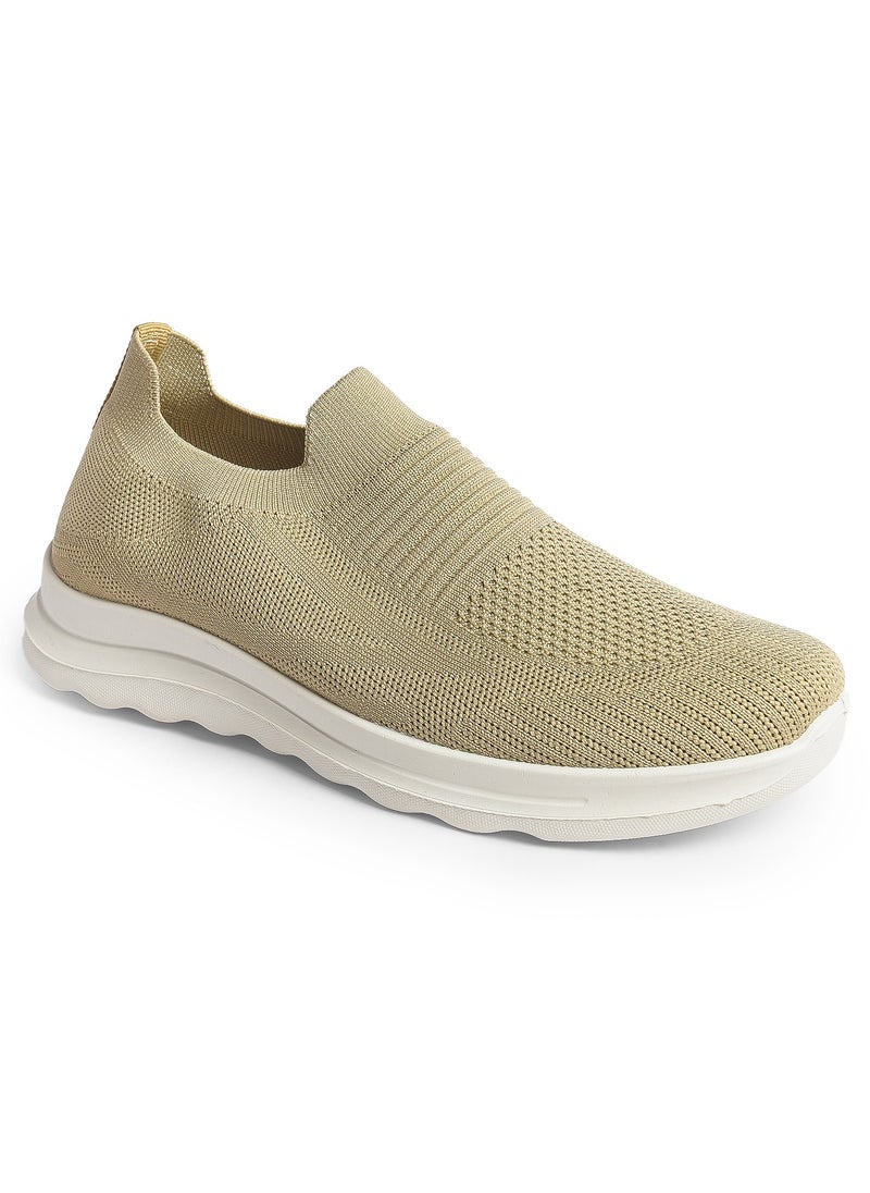 Desert - Sportive Canvas Sock Sneakers For Active Lifestyles - Image 1