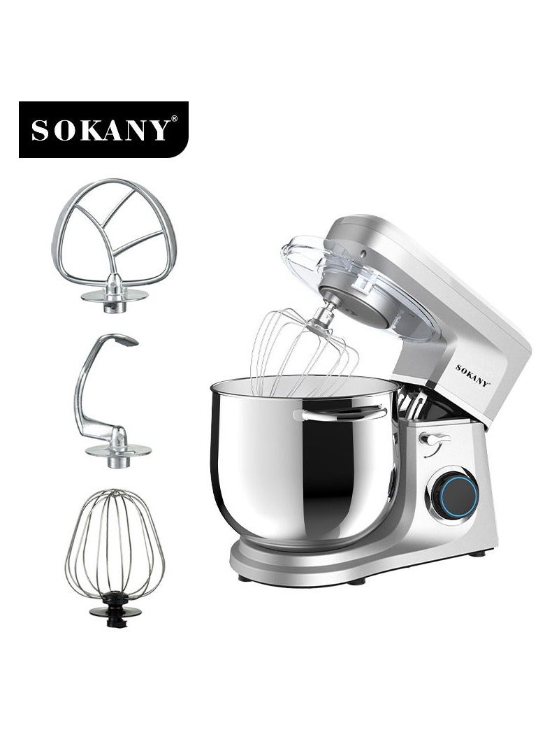 sokany Multifunctional mixer, 11 liters - 1700 watts, 6 speeds - Image 3
