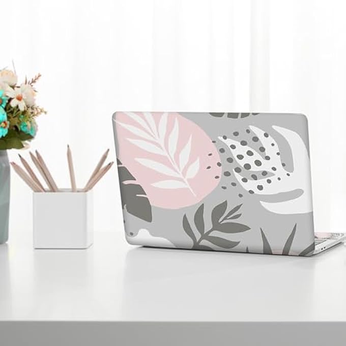 rayihni LAPTOP SKIN STICKER DECAL, 12" 13" 13.3" 14" 15" 15.4" 15.6 INCH PERSONALIZED UNIVERSAL VINYL NOTEBOOK SKIN STICKER COVER ART PROTECTOR DECAL WITH FREE 2 WRIST PADS, TROPICAL LEAVES - Image 3