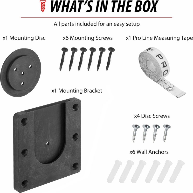 Viper QuickFit Dartboard Mounting Bracket with Viper Pro Line Oche Tape - Image 4