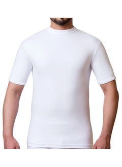 Al Aseel Cotton High Neck Undershirt For Men (6 Pieces)