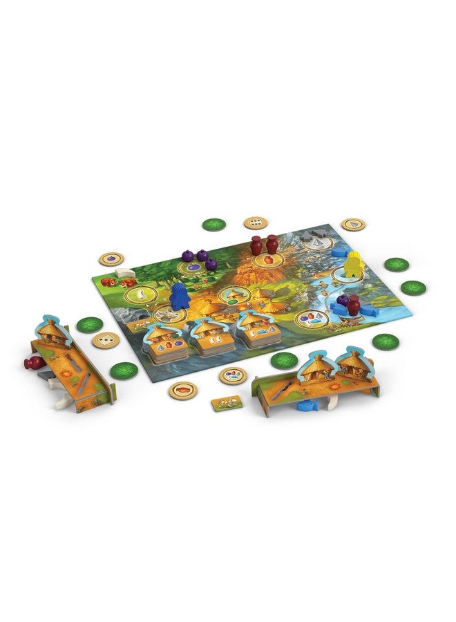 Z-Man Games My First Stone Age Board Game - Fun, Educational Prehistoric Adventure! Resource Management Strategy Game, Family Game for Kids & Adults, Ages 5+, 2-4 Players, 15 Minute Playtime, Made by Z-Man Games  - Image 2