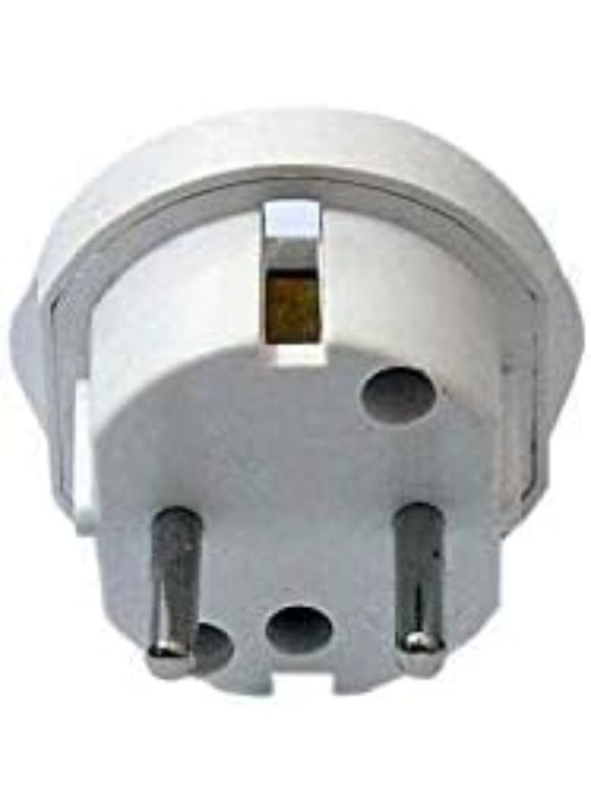 MK Plug Adapter – White, High-Quality and Safe Design - Image 2