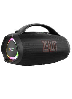 ZEALOT S98 160W Bluetooth Speaker Powerful High-Power, With Sunning Deep Bass 36000mAh Battery With Power Bank Function, Featuring RGB Colorful Lights 3 Different EQ Modes For Varied Sound Experiences