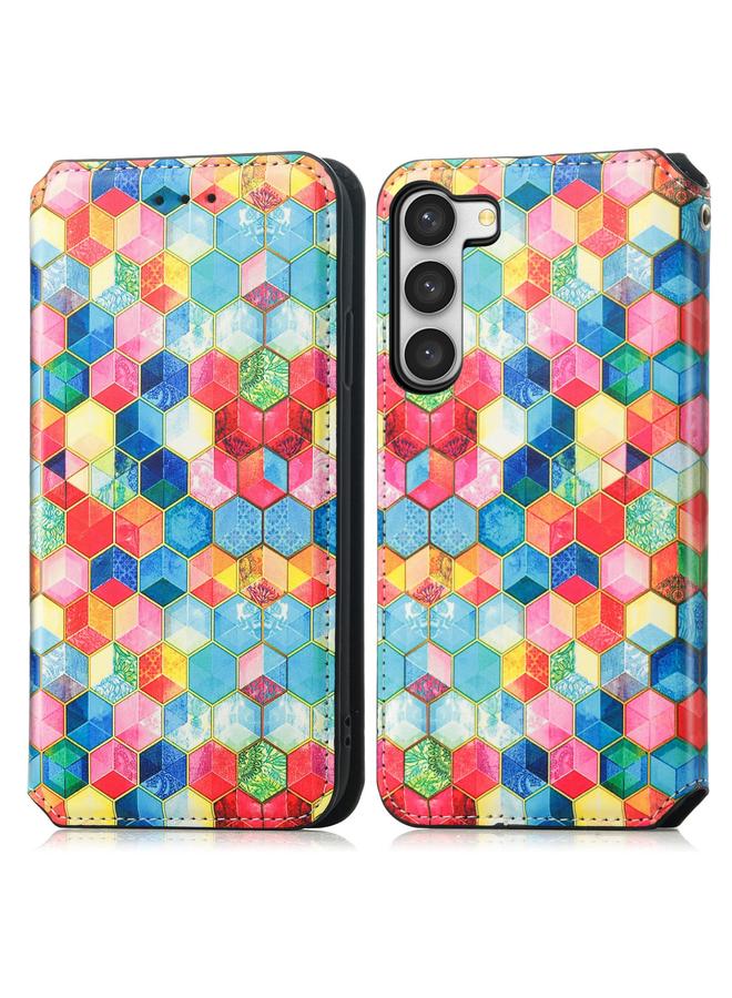 اس-توب جراب لهاتف Samsung Galaxy S23+ 5G CaseNeo جراب هاتف جلدي مغناطيسي ملون - Image 2