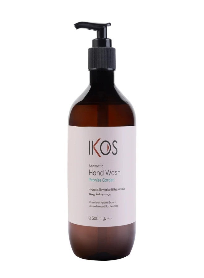 IKOS Aromatic Peonies Garden Handwash - Gentle hand wash for Hygienically Clean Hands, Soft and Moisturized Skin, Skin-Friendly Ingredients, Handwash Bottle for Home & Office | 500ml - Image 2
