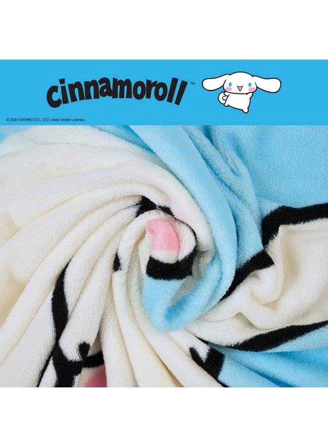 Franco Franco Collectibles Cinnamoroll Bedding Super Soft Cozy Blanket, 62 in x 90 in, (Officially Licensed Product) - Image 3