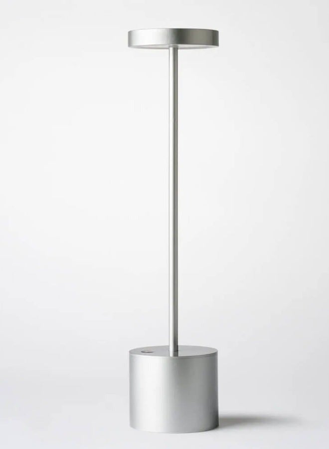 هابي لايت مصباح طاولة من المنيوم قابل لإعادة الشحن بتصميم كلاسيك - Image 3