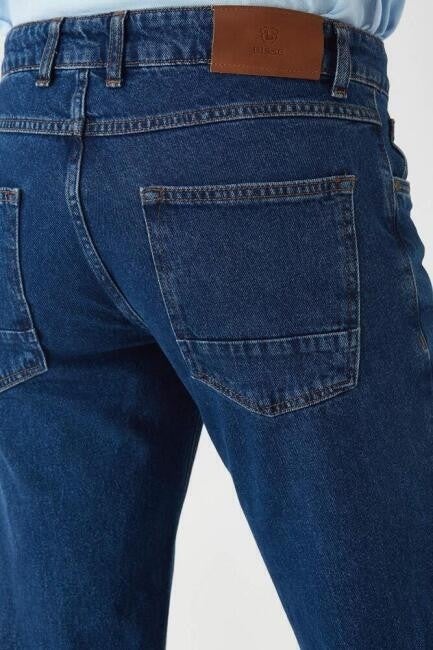Bisse Men's 5 Pocket Jean Trousers BLACK PNJ22K22205_D39  - Image 3