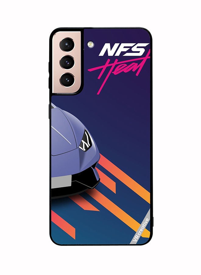 VR CREATIVE Protective Case Cover For Samsung Galaxy S21 Plus 5G Car Design Multicolour - Image 1