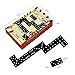 Offelec Wooden Double 6 Domino Set 28 Tiles Black Dominoes for Kids Adults and Family Games Night Ideal for 24 Players Perfect for Classroom Party Travel and Gifting Classic Board Game - Image 4
