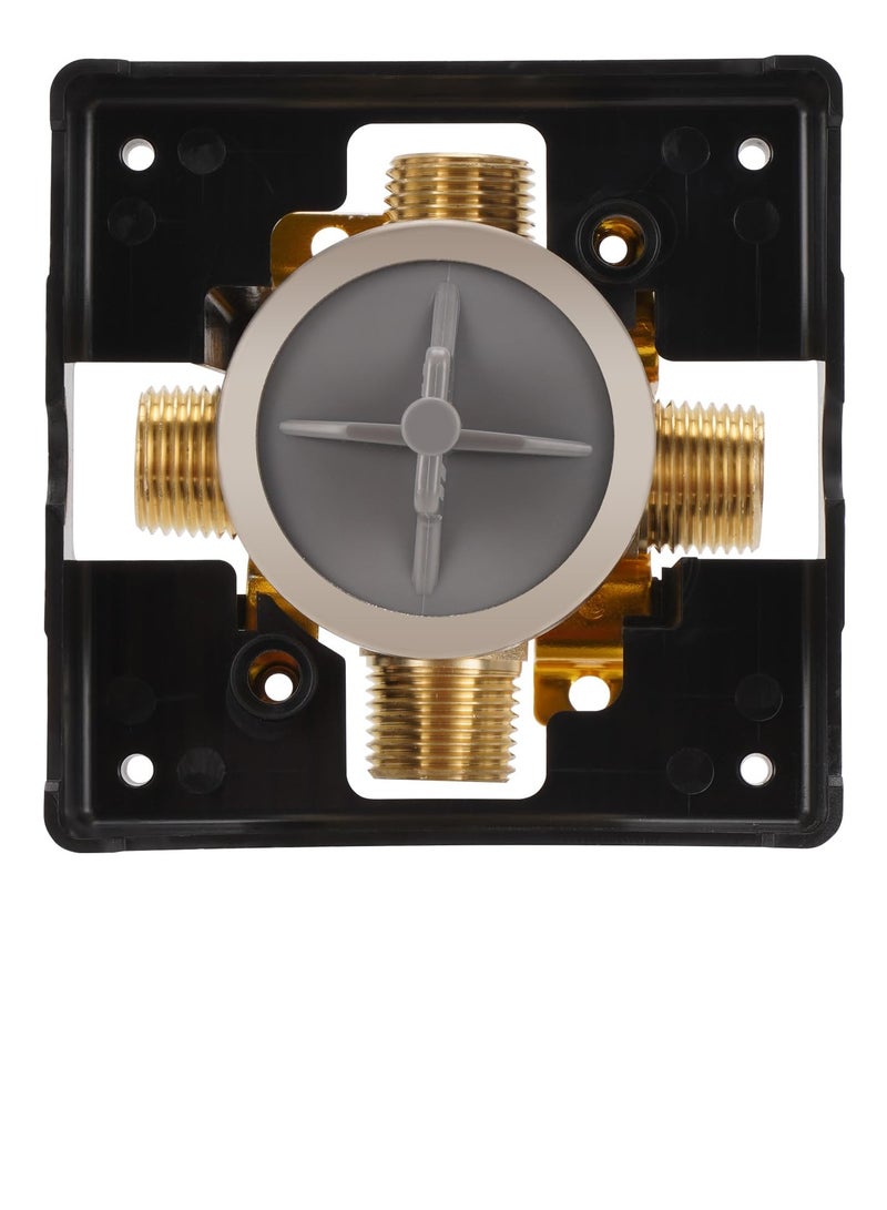 Excefore R10000-UNBXHF MultiChoice Universal Shower Valve Body, for Shower Faucet Trim Kits, for D 13, 14, 17 or 17T Series Single-Function or Dual-Functions Shower Valve Trim Kits, with Screwdriver Stops  - Image 5