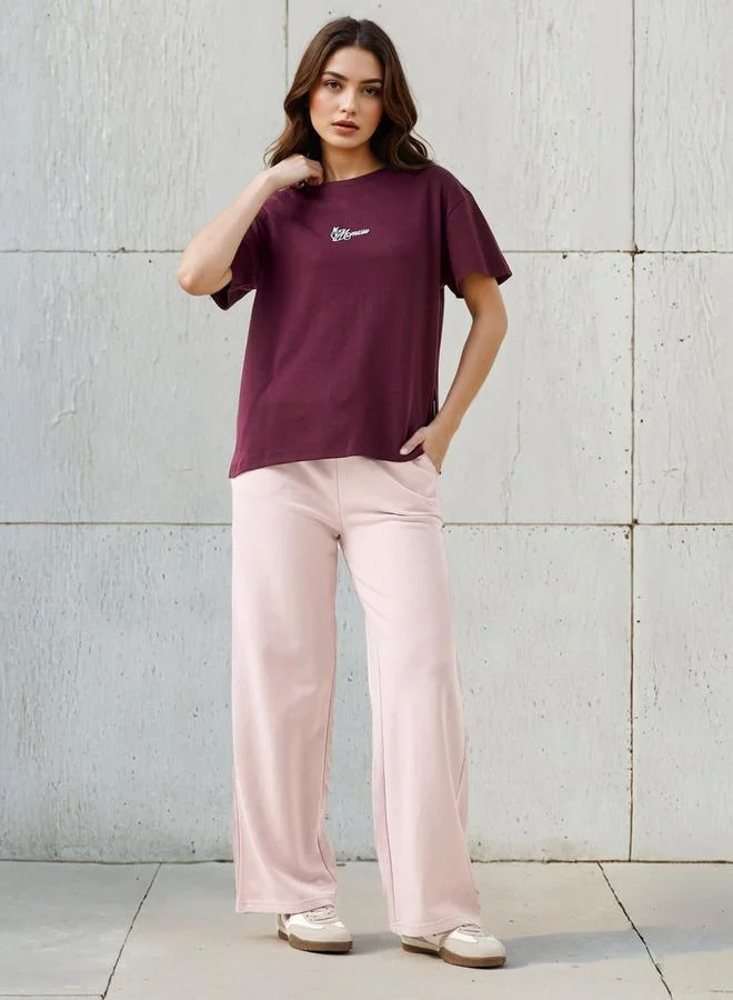 Lee Cooper Lee Cooper T-shirt Regular Fit with Logo Print Cotton