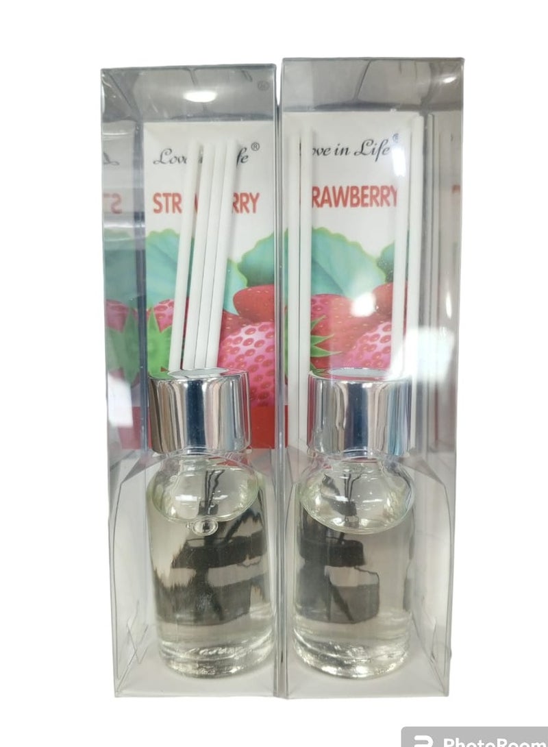 زارين اعواد دهن فواحه برائحة الفراوله 12 قطعه - Image 2